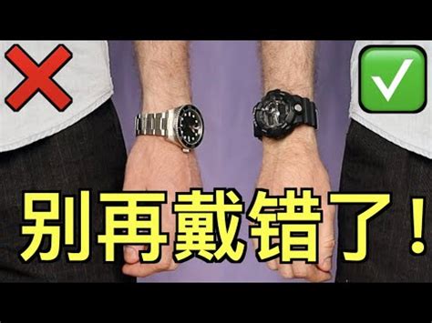 手錶左手右手|左手？右手？戴錶習慣裡藏著的大學問